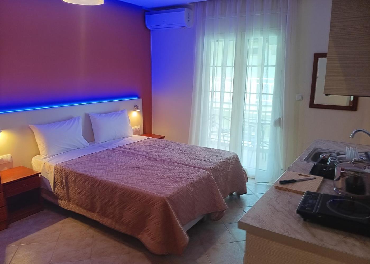 Oasis Blue Inn Leptokaryá Luaran gambar