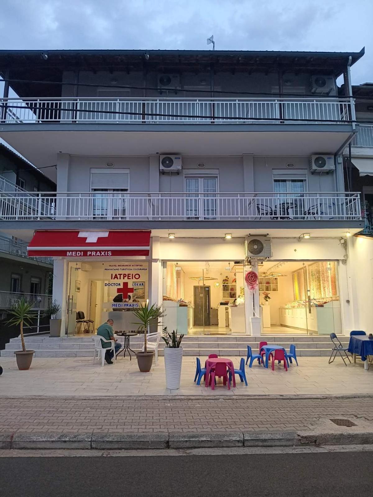 Oasis Blue Inn Leptokaryá Luaran gambar